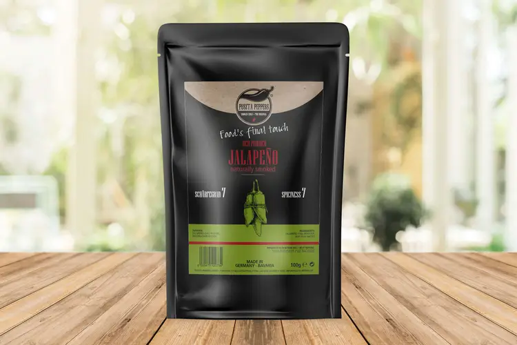 Puszta Peppers GmbH Beuteletiketten Jalapeno Red